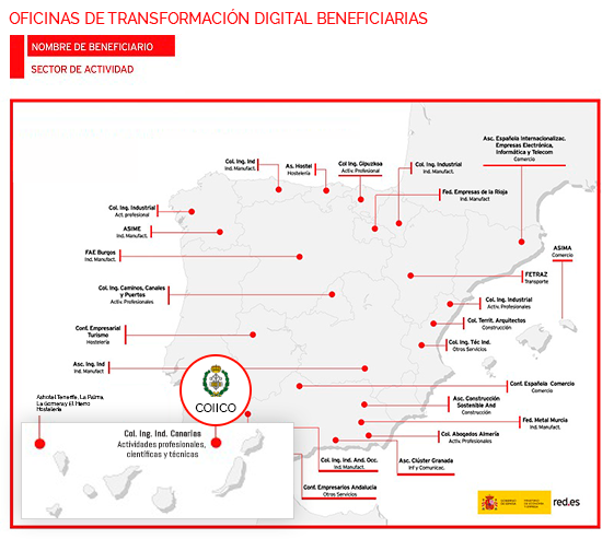 Oficinas de Transformación Digital en España